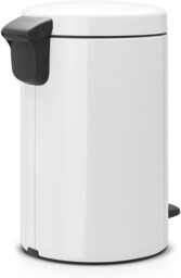 Brabantia, Kosz pedałowy newIcon, 12L Biały