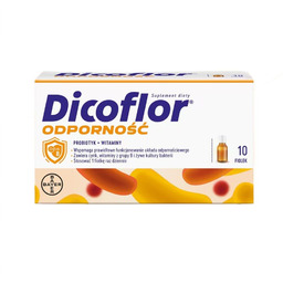 DICOFLOR Odporność probiotyk suplement diety 10 fiolek