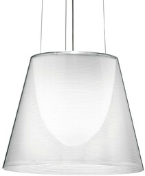 FLOS Lampa wisząca designerska KTRIBE, możliwość ściemniania, przezroczysty