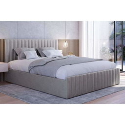 Łóżko tapicerowane z pojemnikiem BELANIA 2 160x200 Welur