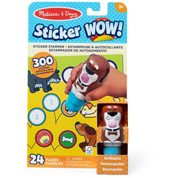Sticker Wow stempel z naklejkami Pies 50324 Melissa