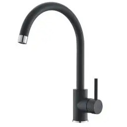 Alveus Roxa 1141967 Czarny Mosiądz Bateria kuchenna