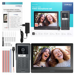 Wideodomofon wideo domofon Wifi Aplikacja Tuya Full Hd