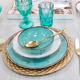 Serwis obiadowy filiżanki 4 osoby porcelana Alumina MIX