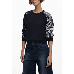 Czarny sweter damski Desigual