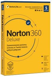 Norton 360 Deluxe 50GB 5 Urządzeń/1 Rok Antywirus