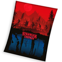 Carbotex Koc narzuta z mikrofibry 150x200 Stranger Things