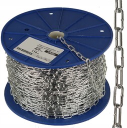 Łańcuch Gospodarczy D1 2MM Rolka 110M Ocynkowany 125KG