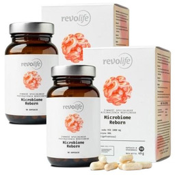 Zestaw Revolife Microbiome Reborn, 2 x 90 kapsułek