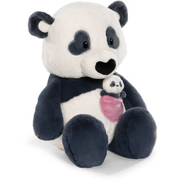 Nici Przytulanka Love Panda 40CM Z Kieszonką Serduszkiem