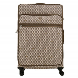 Guess Walizka Na Czterech Kółkach Z Wzorem Logo