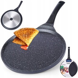 Patelnia Granitowa Do Smażenia Placków Naleśników Niska 27