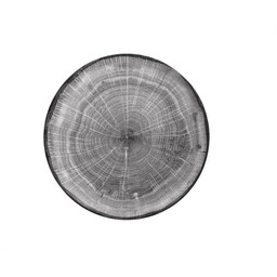 Talerz płytki, Ø240 mm, Woodart, szary I Rak
