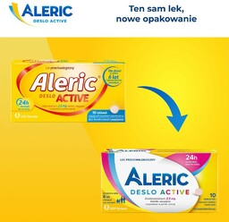Aleric Deslo Active 2,5 mg 10 Tabletek