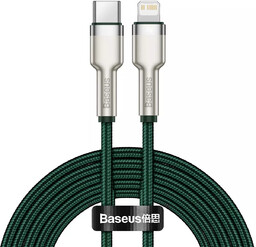 Kabel USB-C do Lightning Baseus 2m (zielony)