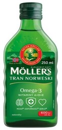 Mollers Tran Norweski naturalny, 250 ml
