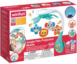 Muzyczna Karuzela z projektorem Dżungla Smily Play