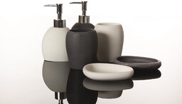 Sorema Dozownik do mydła Spa Dark Grey