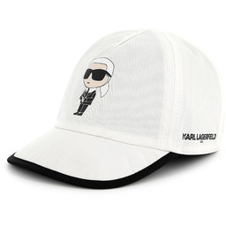 Czapka z daszkiem KARL LAGERFELD Z30574 Biały