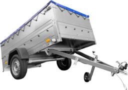 Przyczepka lekka 230x125 UNITRAILER GARDEN 230 KIPP