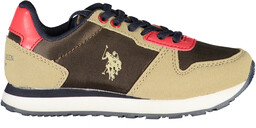US POLO ASSN. BRĄZOWE BUTY SPORTOWE DZIECIĘCE