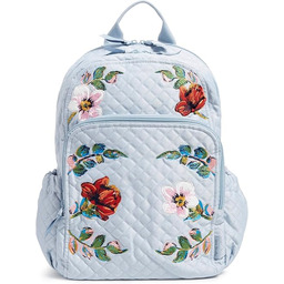 Vera Bradley Damski bawełniany plecak na kampusie, Sea