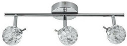Candellux Potrójna lampa sufitowa do salonu Bombola 93-70302