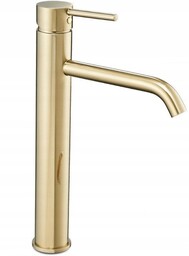 REA-B9409 Bateria umywalkowa wysoka Lungo L. Gold
