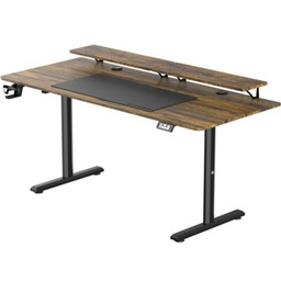 ULTRADESK Biurko Highlander XXL Brązowy