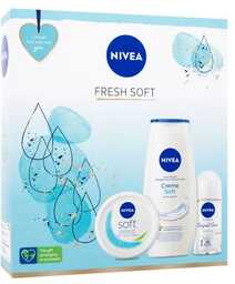 Nivea Feel Soft zestaw Żel pod prysznic 250