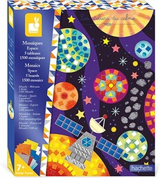 Janod - Zestaw mozaik z pianki kosmicznej -