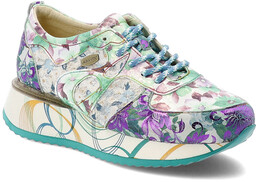 Laura Vita Kolorowe Sneakersy Stylowe Obuwie Damskie