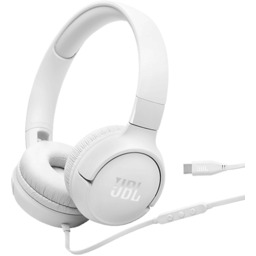 Słuchawki przewodowe JBL Tune 520 USB-C Biały