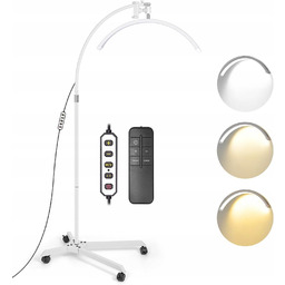 Lampa Led Kosmetyczna Bezcieniowa Moon do Makijażu Paznokci