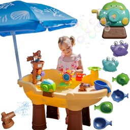 WOOPIE Stolik Wodny 2w1 Piaskownica Statek Piracki