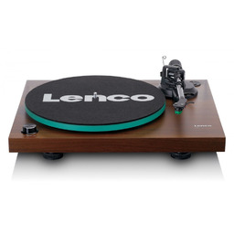 Lenco LBT-225WA Gramofon Hi-Fi, szklany talerz, ramię