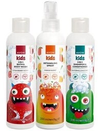 AVON KIDS ZESTAW 3 KOSMETYK  W