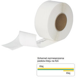 Vbh Polska Folia BASIC zewnętrzna samoprzylepna 70 mm