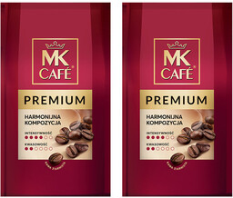 Kawa ziarnista MK Cafe Premium 1kg x2 arabica
