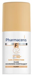 PHARMACERIS F Fluid ochronno-korygujący SPF 50+ (Kolor SAND