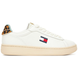 Sneakersy Tommy Jeans Archive ''98 Leopard EN0EN02909 Biały