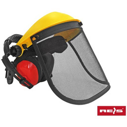 OT-FORTPRO-ME - Osłona twarzy z nausznikami - uni