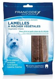 Francodex Lamelles gryzaki dentystyczne dla małych psów (5-10