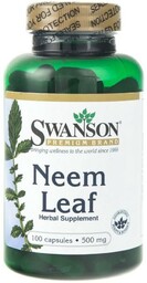Swanson Neem Leaf 500mg 100 kaps