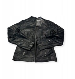 Skórzana kurtka damska ramoneska Real Leather S