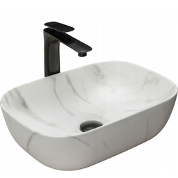 Rea Umywalka nablatowa Rea Belinda Marble Marmur Mat