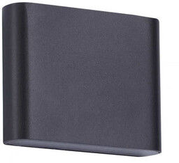 Kinkiet SAPRI, czarny, 2x3W LED, barwa neutralna 4000K,