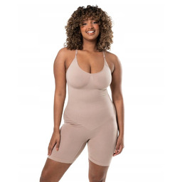 Kombinezon modelujący z okrągłym dekoltem Heyshape L