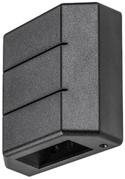 Rabalux 7319 Lippa, kinkiet zewnętrzny LED, czarny