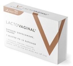 LACTOVAGINAL - 10 kapsułek dopochwowych